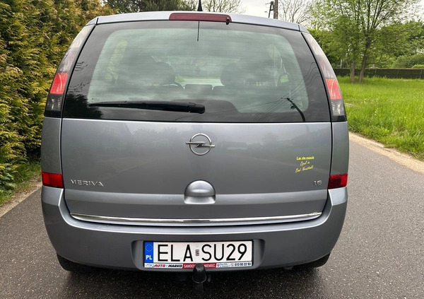 Opel Meriva cena 13200 przebieg: 176695, rok produkcji 2006 z Łask małe 436